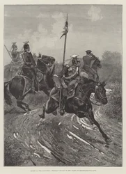 大陸の軍隊、偵察任務のプロイセンUhlans of the Guard